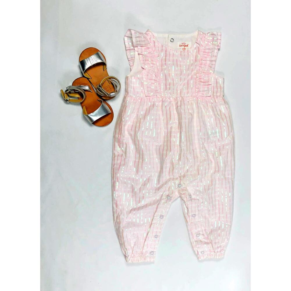 CAT & JACK BABY GIRL SPRING ROMPER SIZE 6/9M